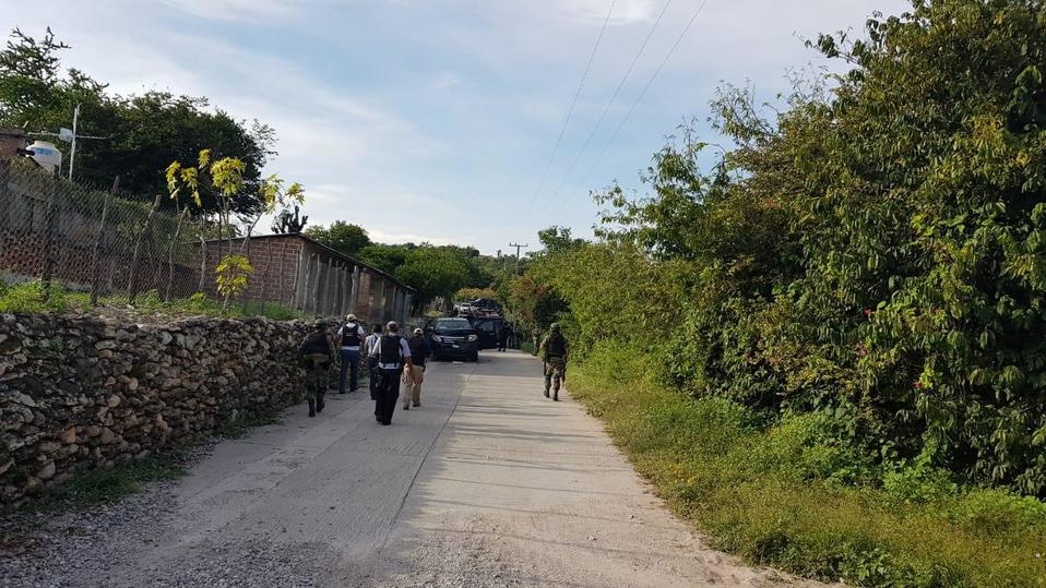 Los militares fueron agredidos en la comunidad de Tepochica.