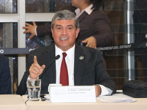 Manuel González dijo que están tranquilos, que su dignidad está intacta, y que el proceso es especialmente anticonstitucional. (Foto: Leonel Rocha)