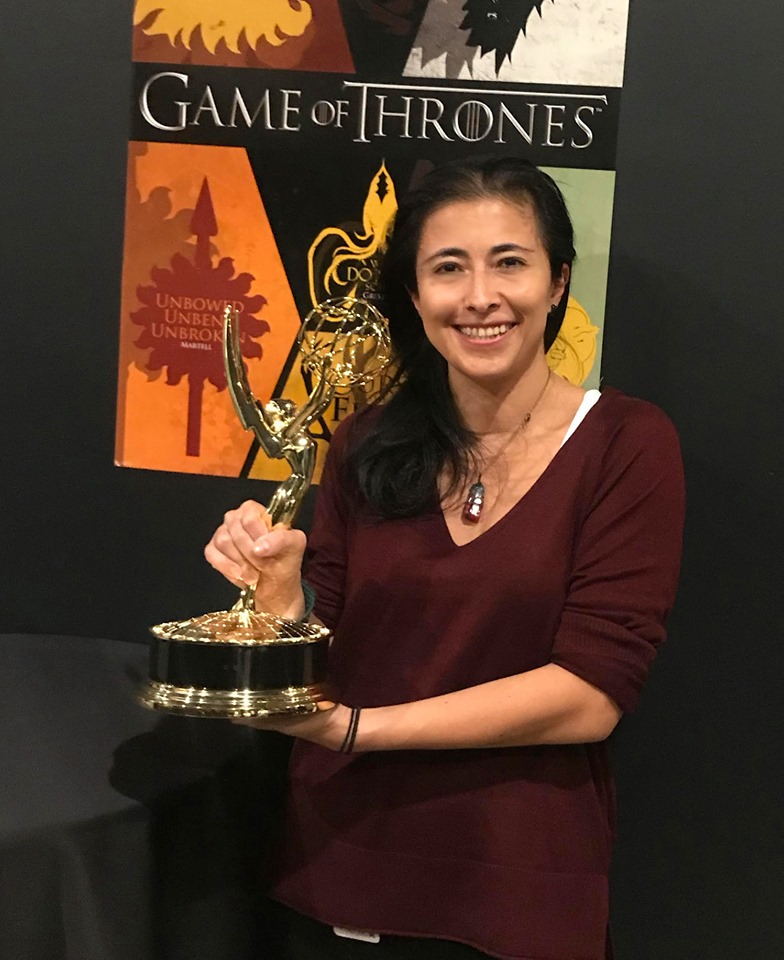 Ella es la mexicana que ganó un Emmy por  Game of Thrones (Facebook).