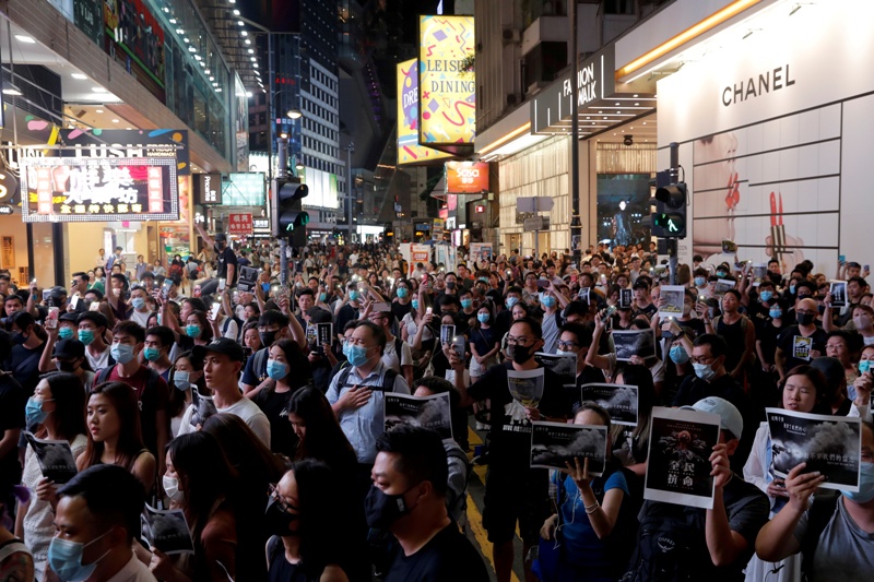 Las protestas se han convertido en un movimiento que busca una mejora de los mecanismos democráticos que rigen Hong Kong. (reuters)