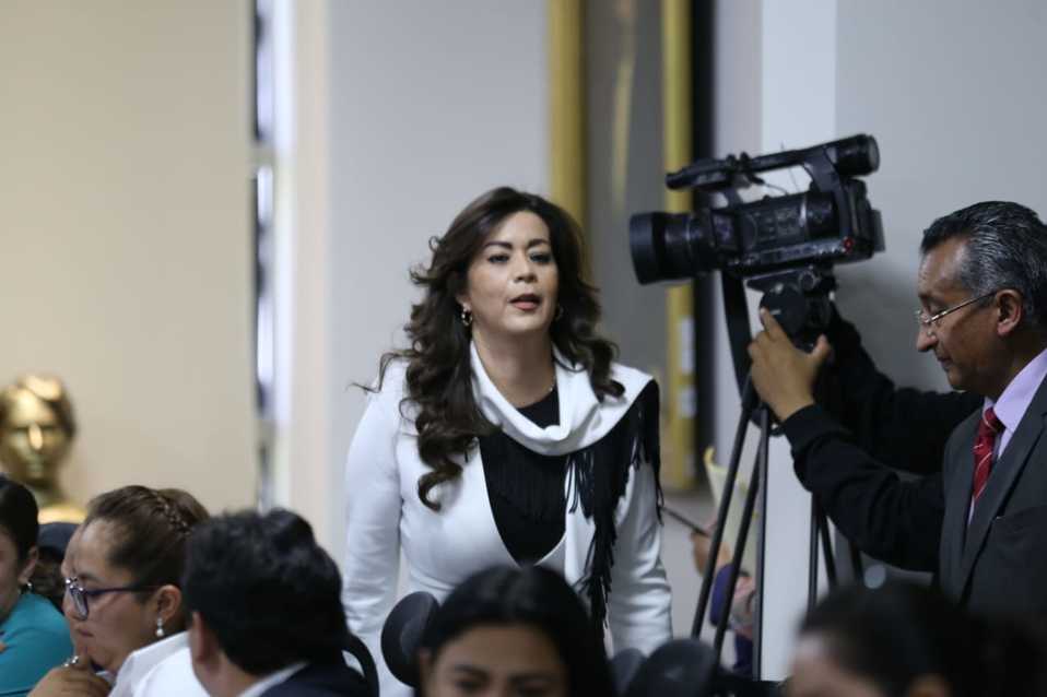 Secretaria del Trabajo y Previsión Social, María de los Ángeles Eguiluz Tapia. (Jorge Sánchez)