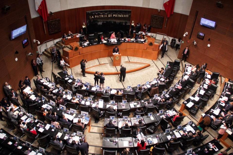 Senado de la República durante el debate de revocación de mandato (Cuartoscuro)