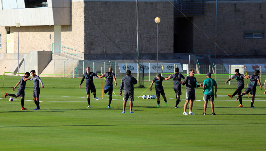 Castillo no se preocupa por la falta de gol en los últimos dos encuentros, aunque admite que no es algo que deban desatender. (Rolando riestra)