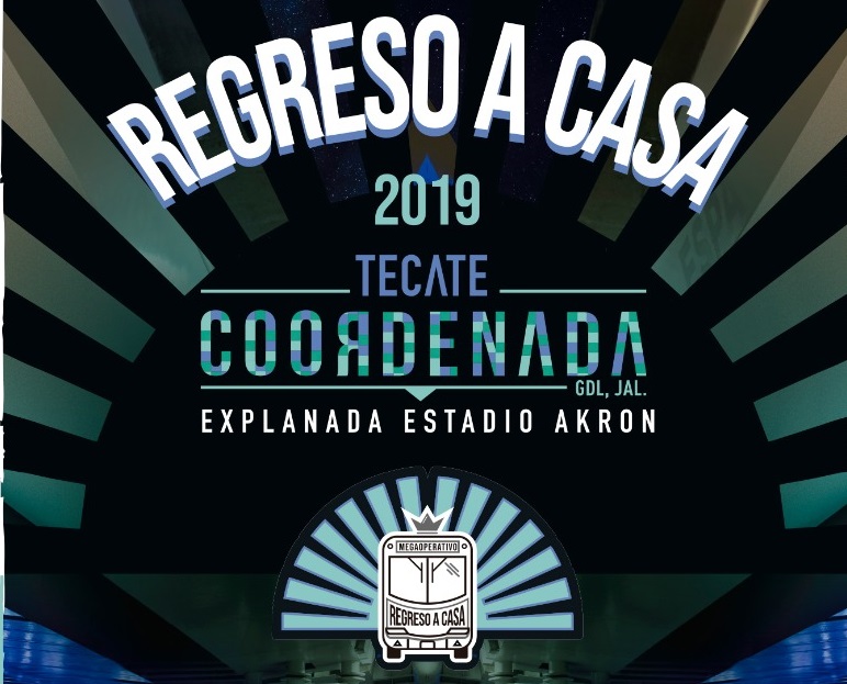 El Coordenada contará con un operativo de transporte seguro. (Cortesía)