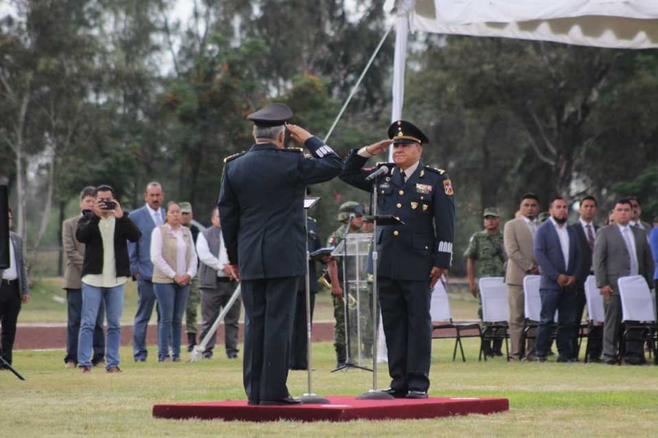 En Guanajuato hay nuevo comandante en la 16/a Zona Militar. Foto: Daniela Béjar.