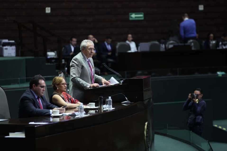 Jorge Alcocer, secretario de Salud, comparece ante diputados. (Omar Franco)
