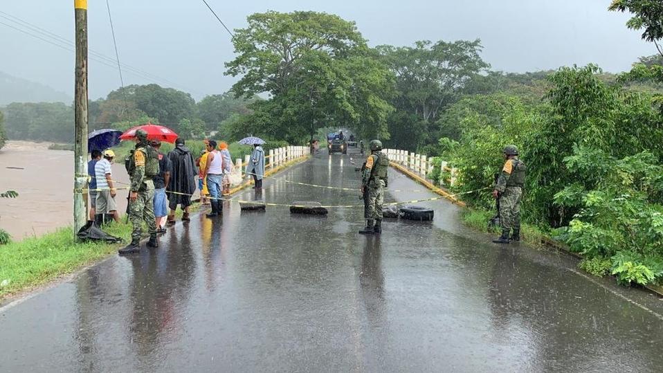Las lluvias generaron afectaciones en 12 municipios de la entidad. (Isabel Zamudio)