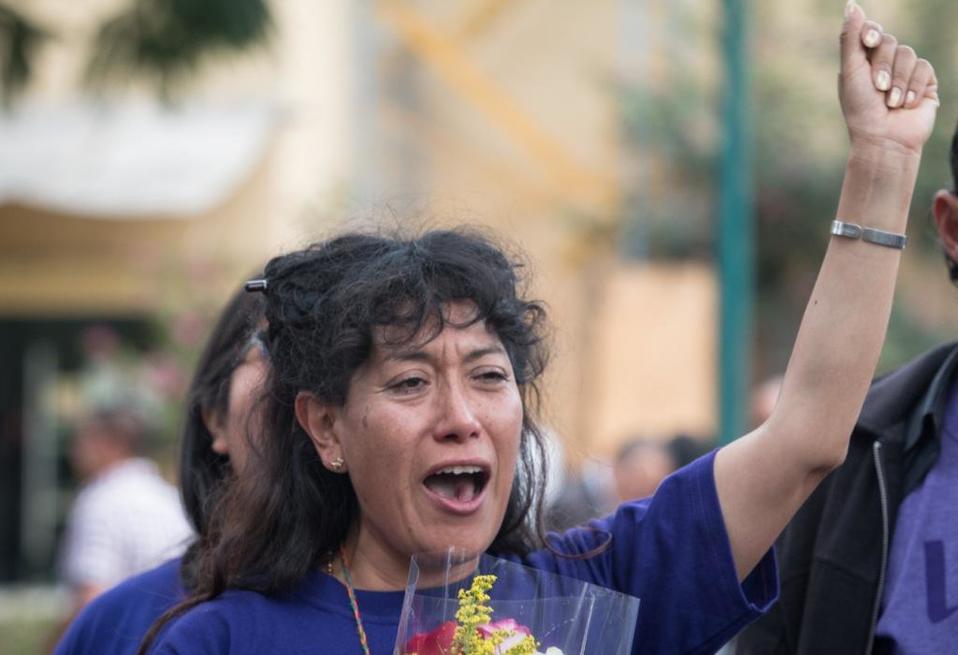 La madre de Lesvy Osorio dijo que quiere realizar un homenaje a su hija y volver a dar clase | Cuartoscuro