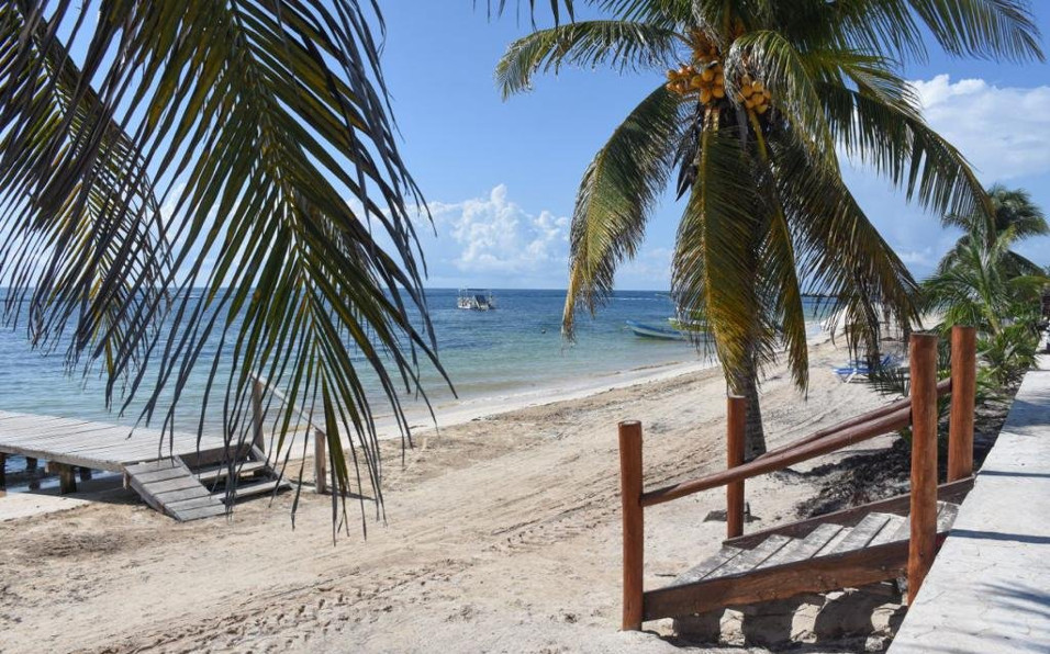 Las playas de Quintana Roo se encuentran limpias de sargazo (Cortesía)