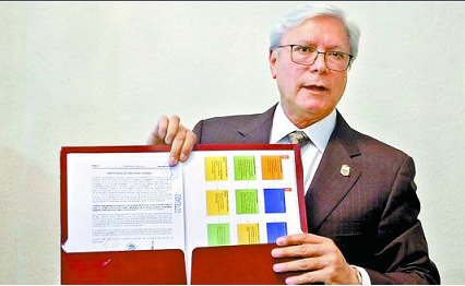 El político y empresario dijo que “no se está brincando las trancas” al imponer una ampliación de mandato. (Araceli López)