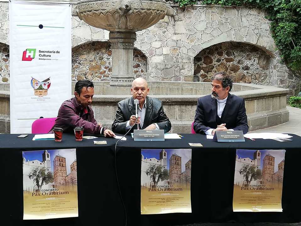 Presentación del Concierto Pax Oratorium. (Elizabeth Hernández)