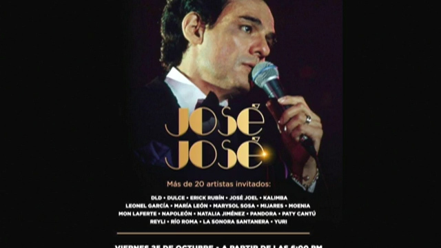 Realizarán homenaje a José José en el Zócalo