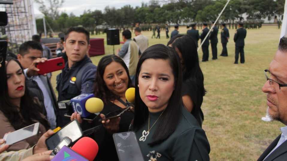 Sophia Huett López, comisionada de Seguridad del Estado de Guanajuato. Foto: Daniela Béjar.