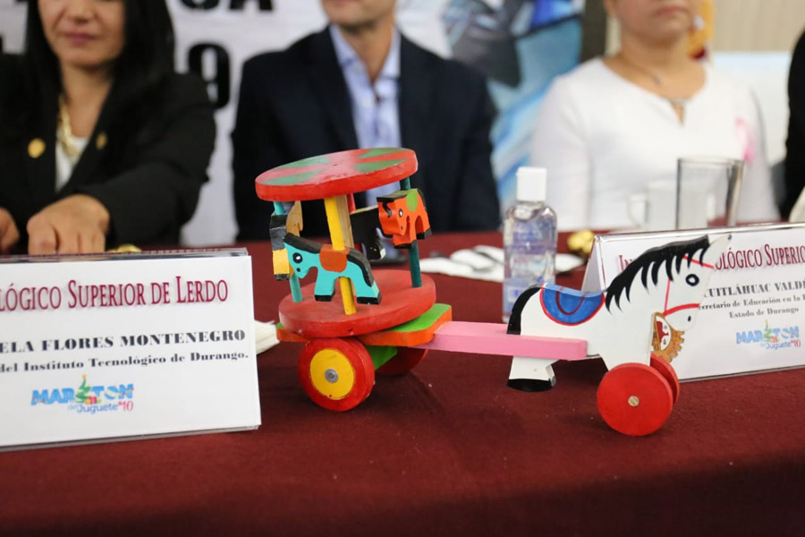 Este año la institución encargada de resguardar los juguetes son los Institutos Tecnológicos de Durango. (Rolando Riestra)