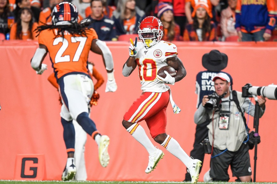 Los Chiefs lograron su quinta victoria de la temporada (AFP)