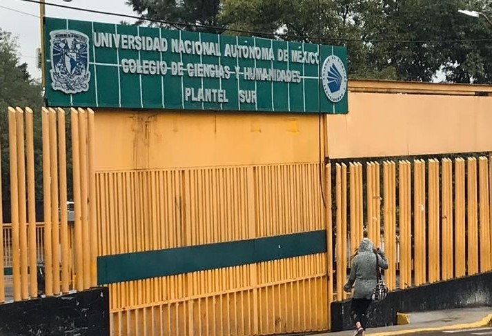 Estudiantes del CCH Sur iniciaron un paro de 48 horas. | César Velázquez