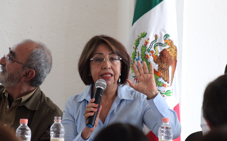 Etelvina Sandoval Flores, presidenta de la Comisión Nacional para la Mejora Continua de la Educación. (Archivo)