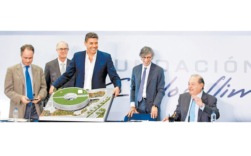 Grupo Carso donará a la UNAM el Pabellón de Biodiversidad, que estará junto al MUAC y quedará listo en mayo de 2020. (Araceli López)