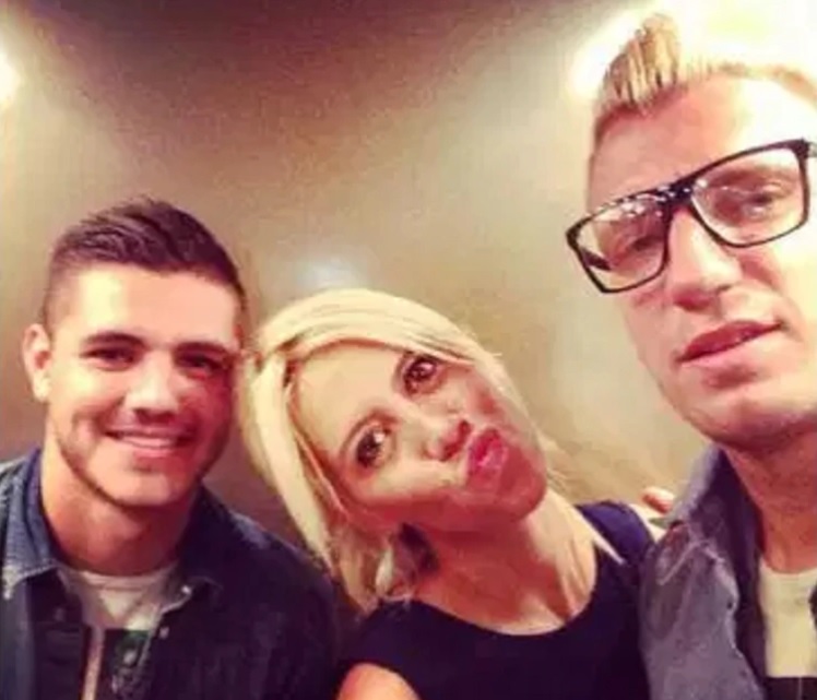 Mauro Icardi, Wanda Nara y Maxi López (Especial)