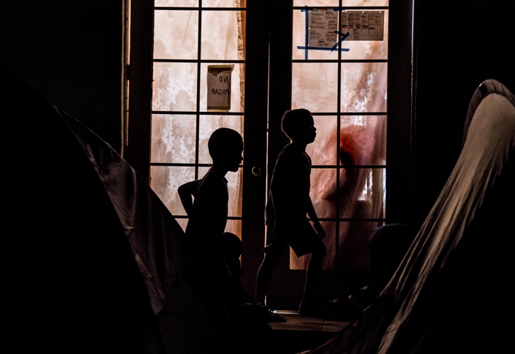 Menores migrantes permanecen en un albergue en Tijuana/Cuartoscuro.
