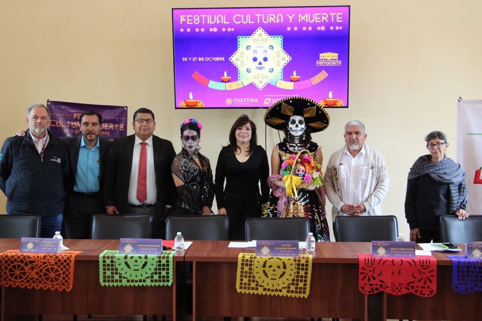 Presentación del tercer Festival Cultura y Muerte. (Cortesía)