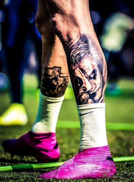 Tatuaje de Nico Castillo (Instagram: @castillo30_)