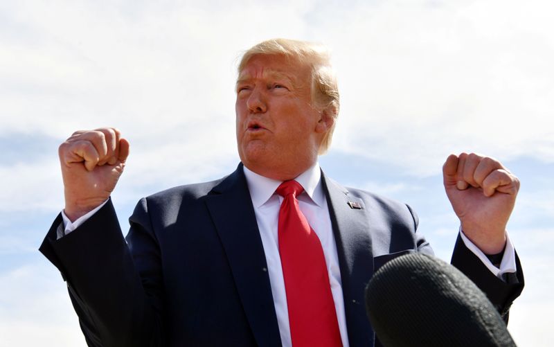 Trump liberó casi 400 millones de dólares en ayuda militar y de otro tipo a Ucrania. (AP)