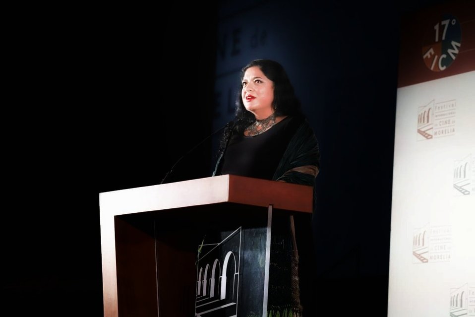 Alejandra Frausto, secretaria de Cultura de México, mostró su apoyo al FICM (Twitter).