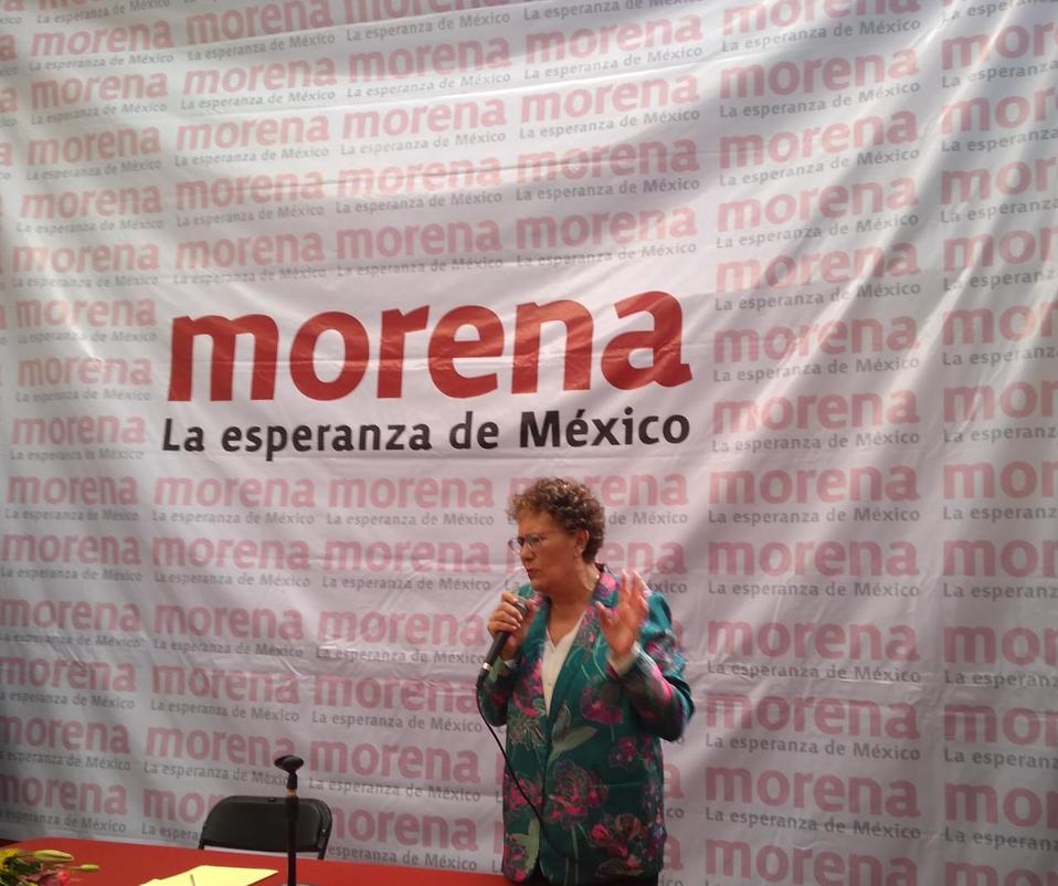 Bertha Luján dejará Consejo Nacional de Morena para buscar dirigencia nacional/Adyr Corral.