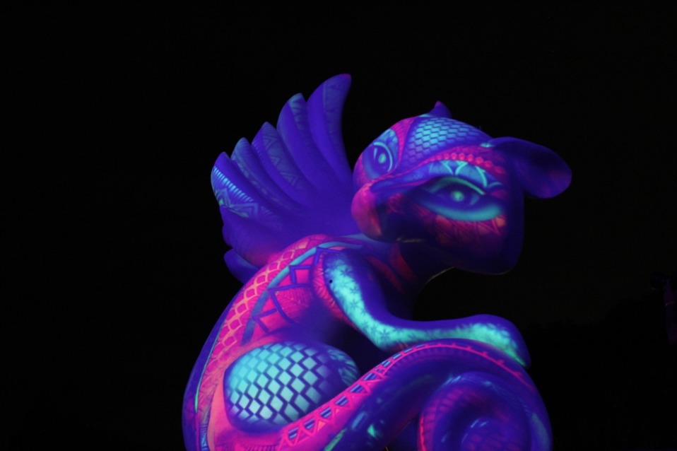 (El alebrije gigante, una novedad en esta edición. MILENIO)
