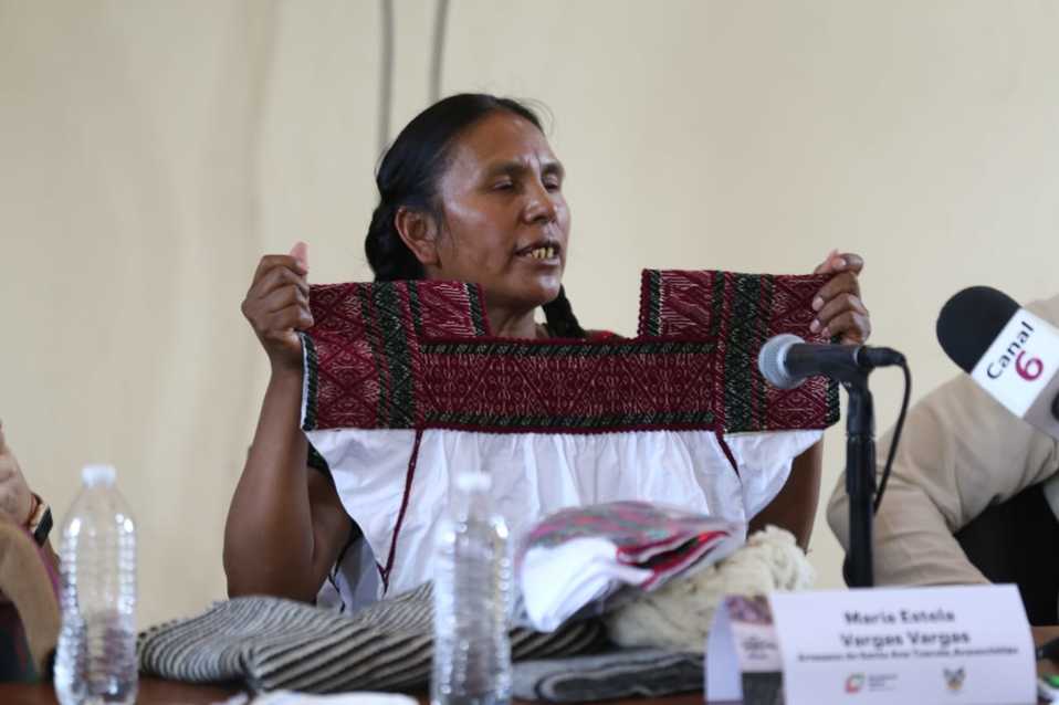 Secretaría de Cultura de Hidalgo impulsa la campaña "Pórtalo, el Origen Importa". (Jorge Sánchez)