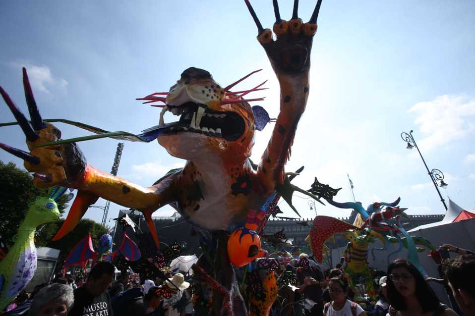 Alebrijes en la Ciudad de México (Juan Carlos Bautista).