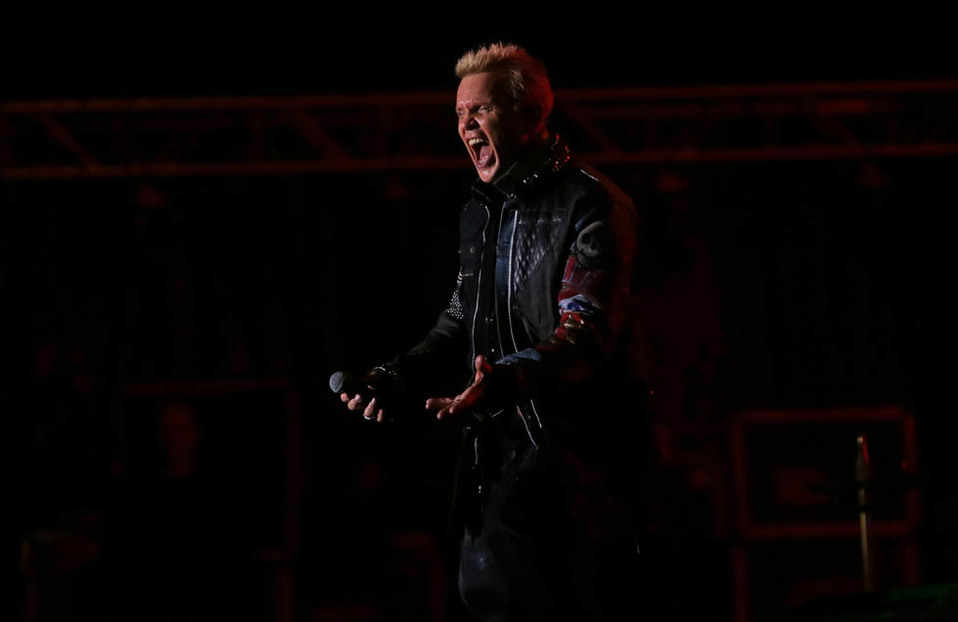 Billy Idol en el Coordenada 2019 (Fernando Carranza).