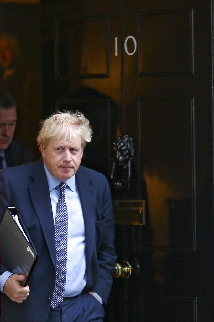 Boris Johnson envió una carta a la Unión Europea para aplazar el Brexit | AP