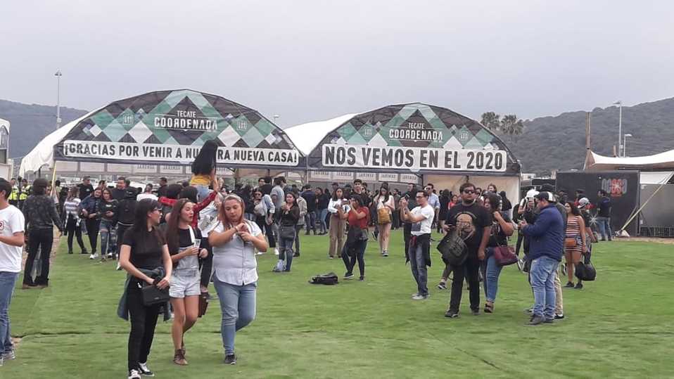 El clima fue benévolo a quienes arribaron desde temprano al Coordenada en su segundo día (Milenio).