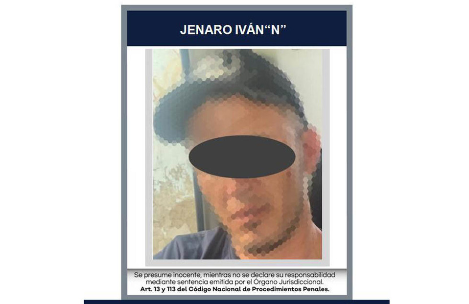 Jenaro Iván es señalado por feminicidio (Cortesía).
