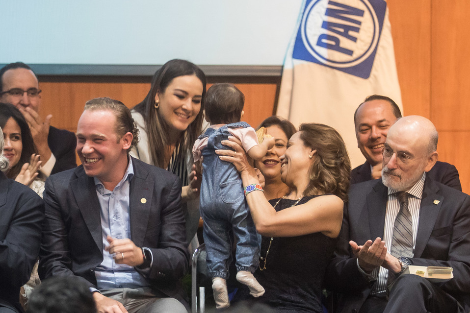 La legisladora consideró que la Cámara Alta debería ser un ejemplo de respeto para los derechos de madres trabajadoras. (Cuartoscuro)