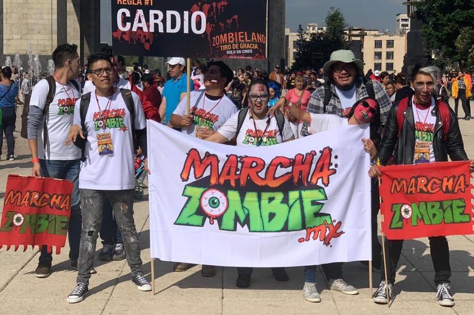 Marcha Zombie 2019 en CdMx. | César García