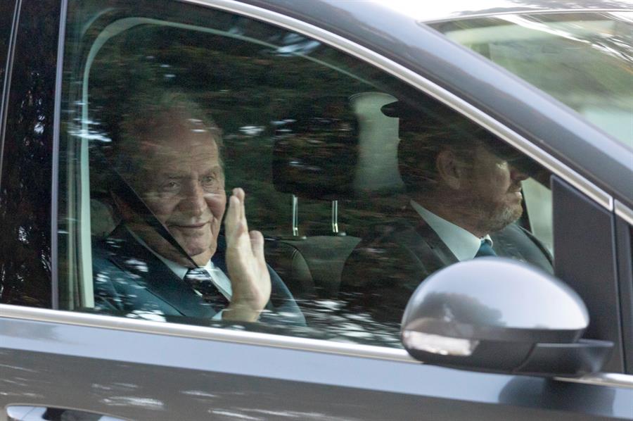 El rey Juan Carlos, invitado a la boda de Rafa Nadal y Mery Perelló (EFE)