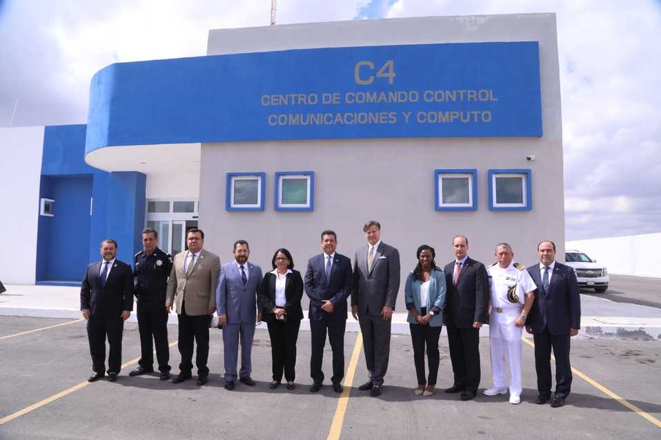Tamaulipas recibe al embajador Christopher Landau y refrendan alianza (Foto/Vía Twitter)