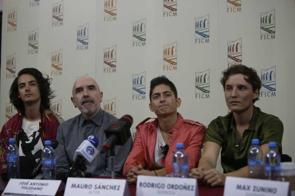 Conferencia de prensa 'Esto no es Berlín'. (Ariana Pérez)