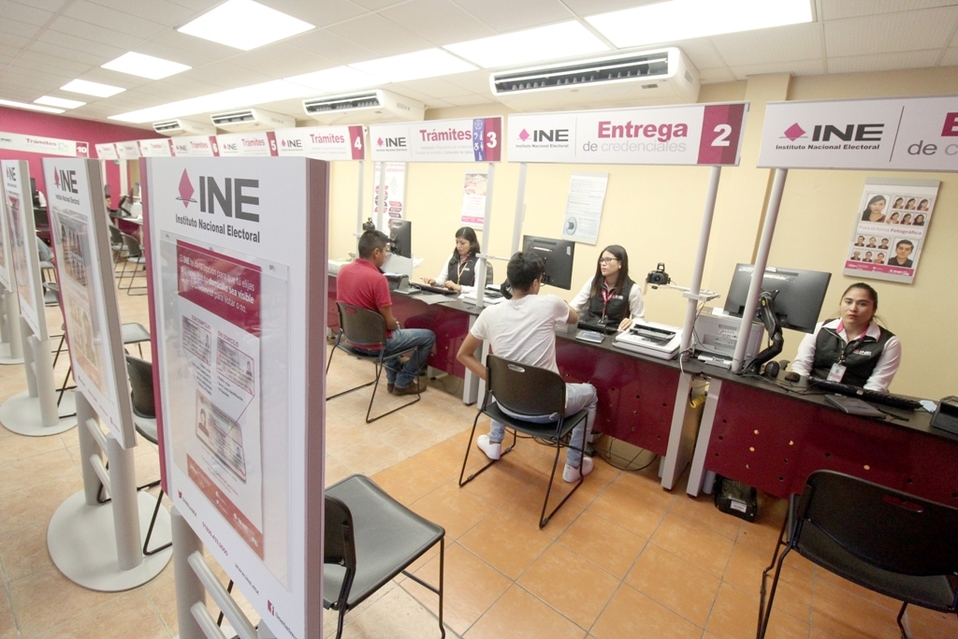 El Instituto Nacional Electoral. (Yazmín Sánchez)