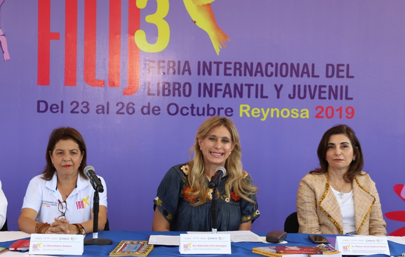 Reynosa anuncia Feria Internacional del Libro Infantil y Juvenil (Foto/CORTESÍA)
