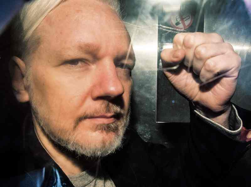 Julian Assange. (AFP)