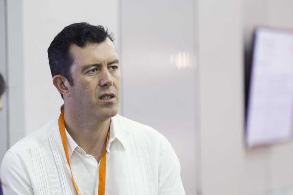 Larry Rubin, representante del Partido Republicano de EU en territorio mexicano (Foto: Araceli López)