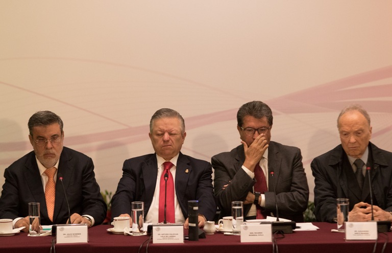 Representantes de los tres poderes acordaron emprender una reforma para fortalecer el Sistema Judicial/Cuartoscuro.
