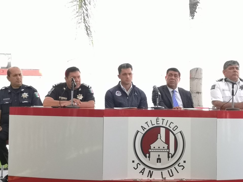 San Luis acatará la sanción que se le imponga tras los hechos violentos (Twitter @AtletideSanLuis)