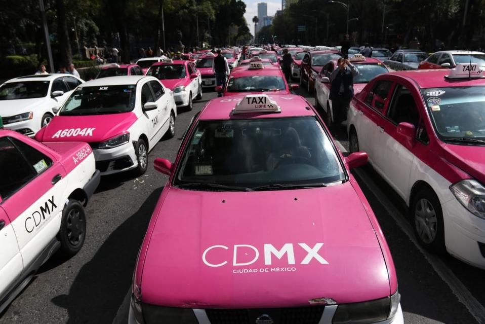 Taxis de CdMx. (Cuartoscuro)