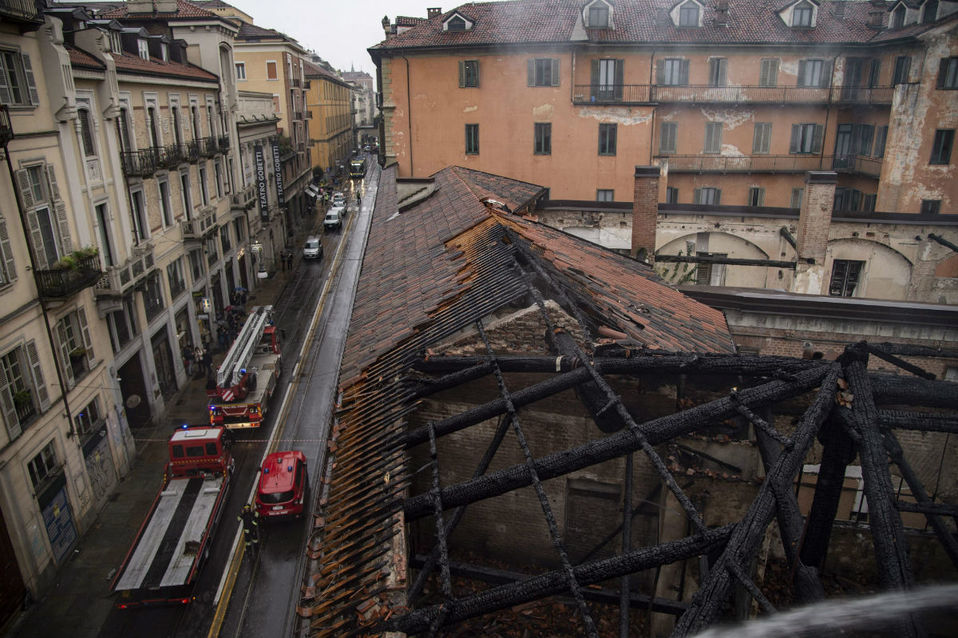 Techo de La Cavallerizza Reale. (AFP)