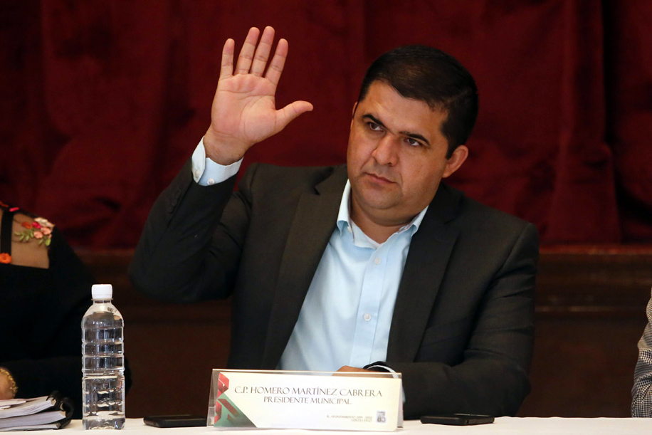 El alcalde manifestó que cada edil se manifiesta en contra del proyecto de egresos del próximo año. (Rolando Riestra)